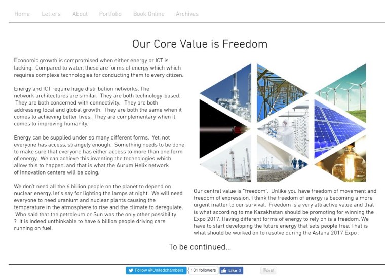 Letters to King Mohammed VI