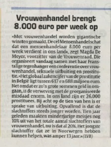 Vrouwenhandel Het laatste Nieuws Vrijdag 7 Oct 2016
